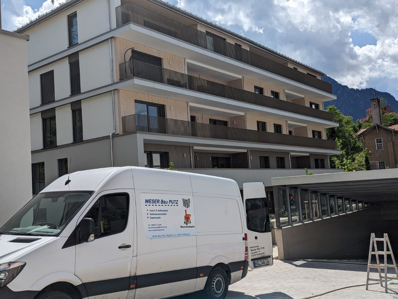 Außenputz-Referenz von Weser Bau Putz